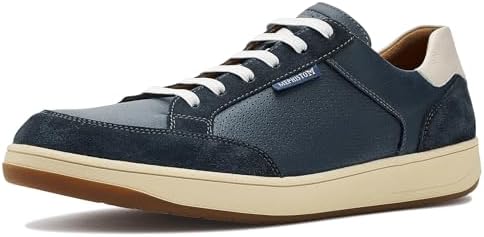 Amazon.com | Mephisto Men's Joris Sneaker, Blue, 8 | Fashion Sneakers